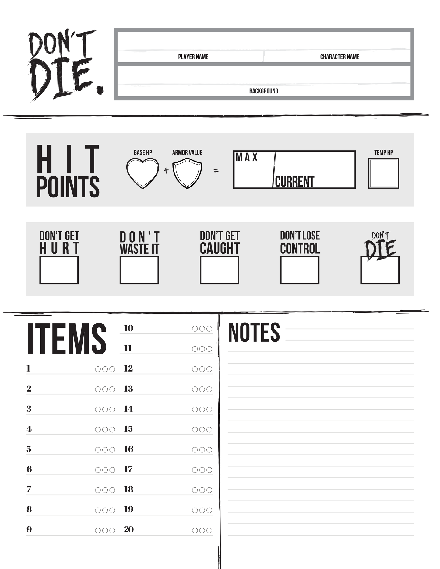 Don't Die